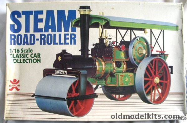 Bandai 1/16 Steam Road-Roller (Steam Roller), 35360 plastic model kit